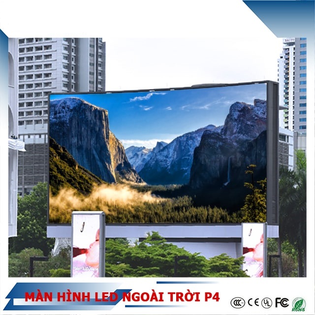 Màn Hình LED P4 Quảng Cáo Ngoài Trời